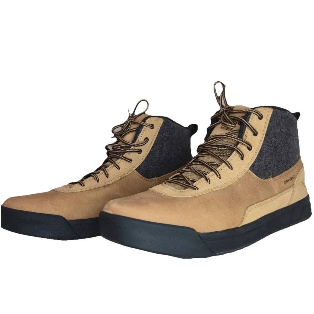 The North Face Men's Larimer Mid Waterproof Boots Sz 14‎ M Khaki